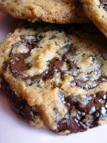 La mejor receta de Chocolate chip cookies - Fuente imagen: www.tendercrumb.blogspot.com